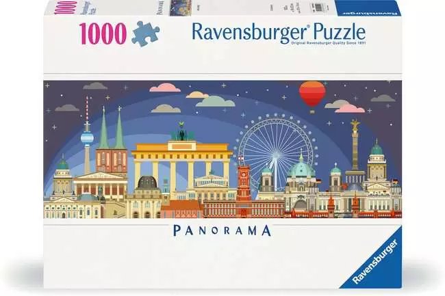 Ravensburger Puzzle Panorama - Noche En Berlín 1000 Piezas 12000449