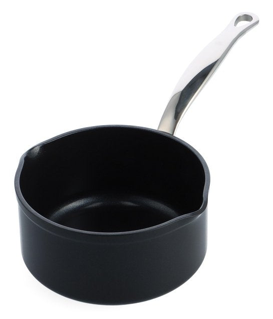 Greenpan Barcelona Pro Stielkasserolle 16cm Schwarz
