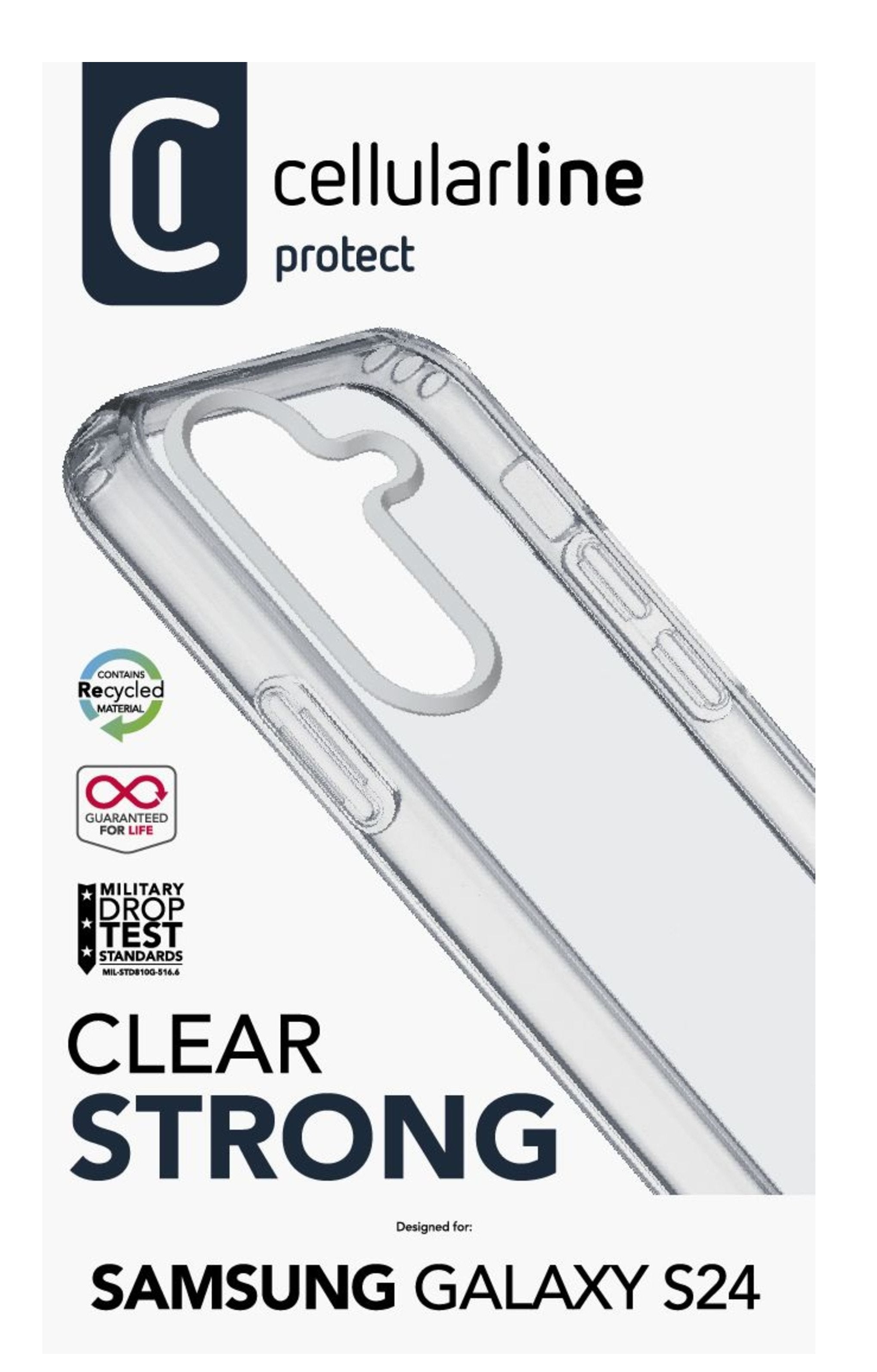 Cellularline Clear Strong Case Fr Samsung S24