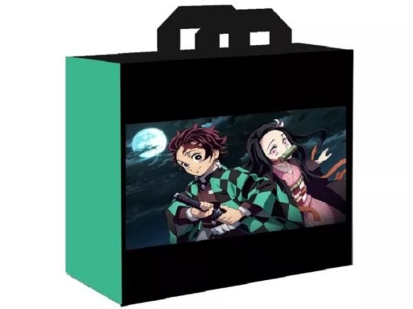 Bolsa Konix Demon Slayer Tanjiro   Nezuko Black