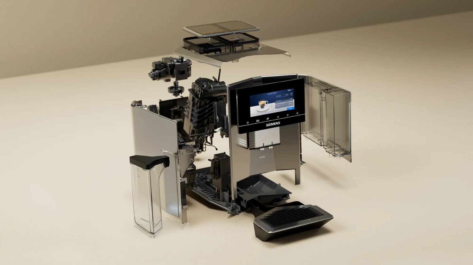 EAN 4242003905036 - Siemens EQ900 Totalmente automática Máquina espresso 2,3 L imagen 8