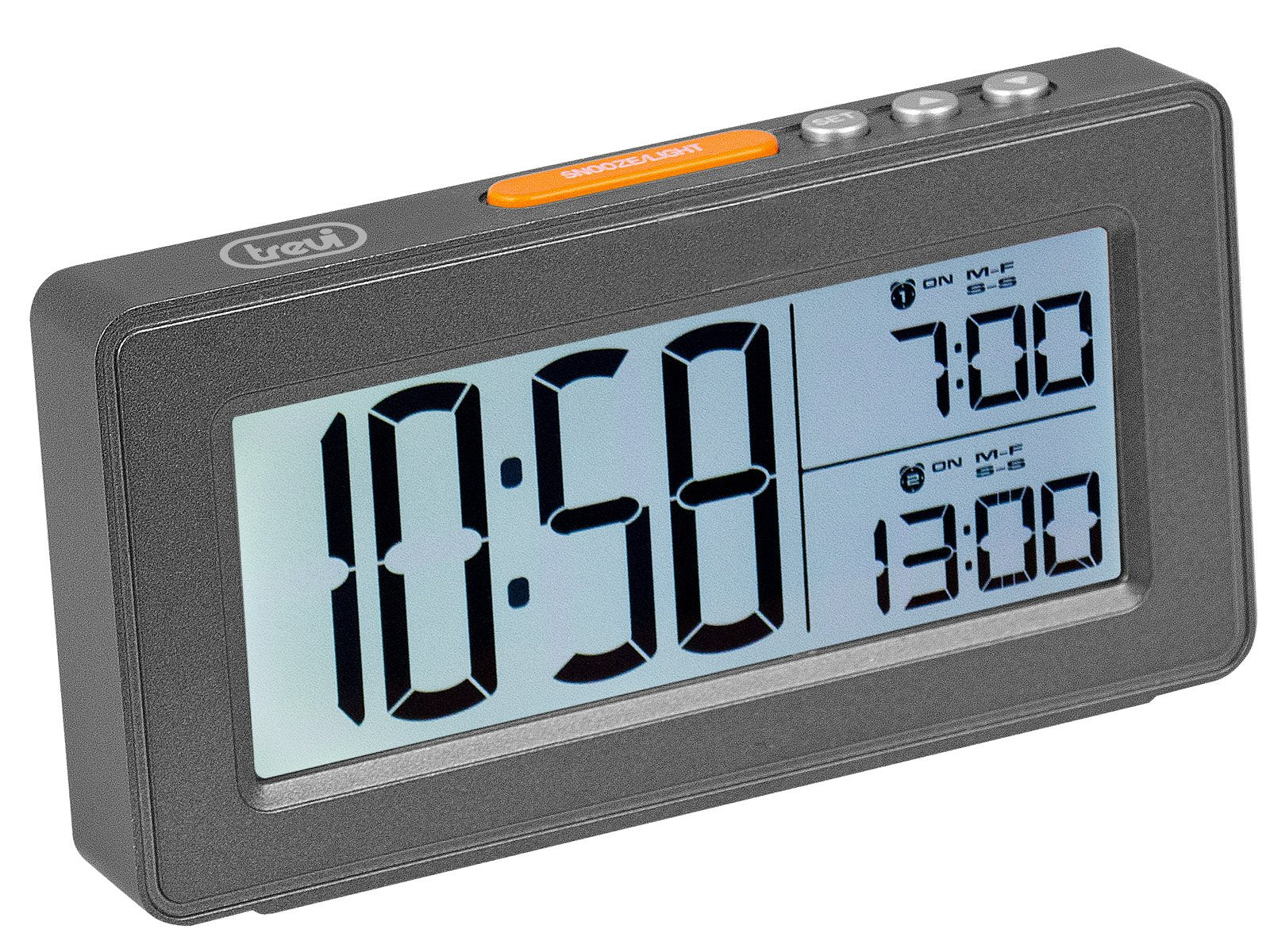 Reloj Despertador Trevi Sld 3p40  Digital Negro