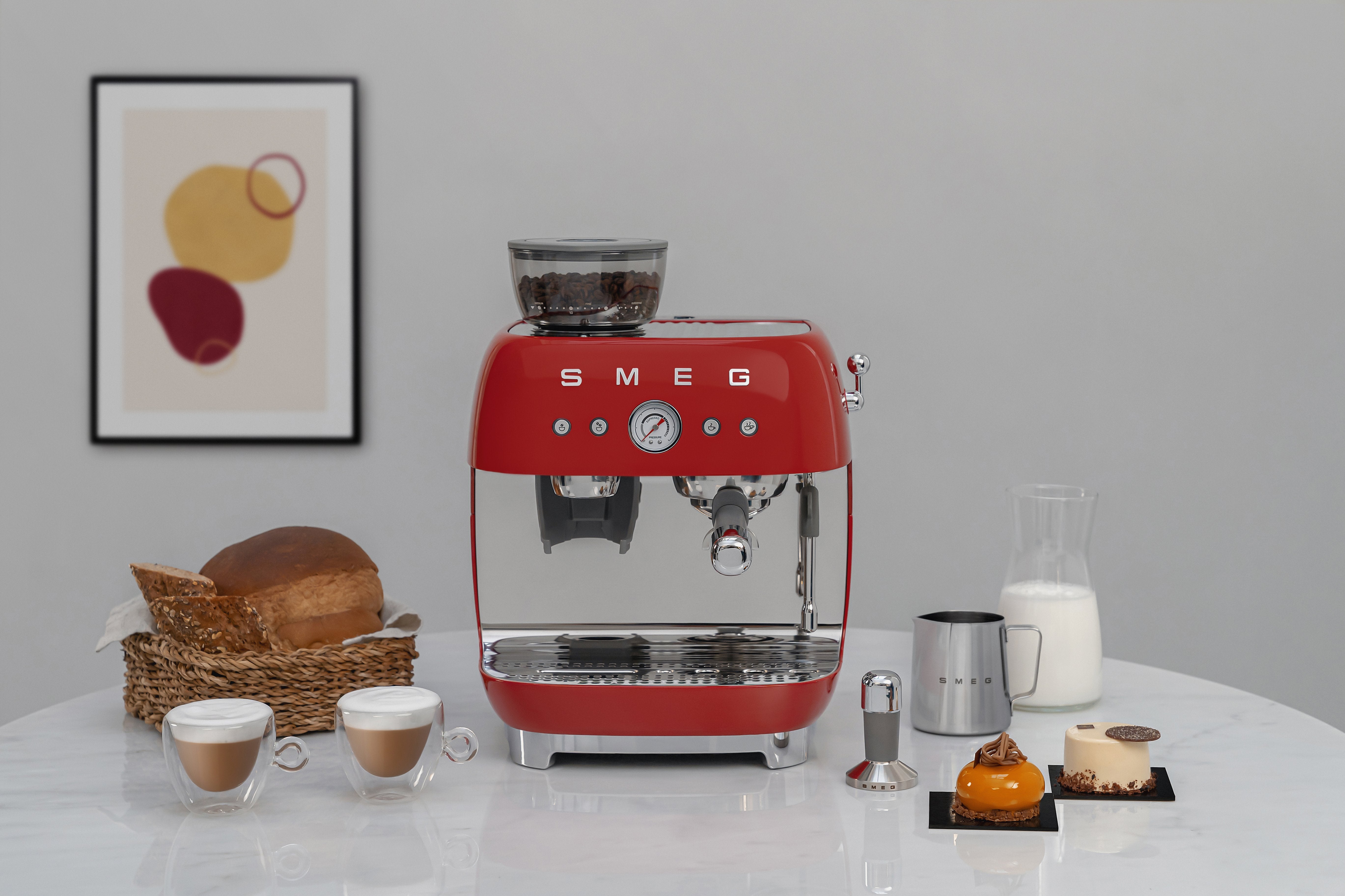 EAN 8017709329822 - Smeg EGF03RDEU cafetera eléctrica Manual Máquina espresso 2,4 L imagen 15