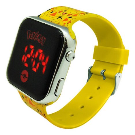 Reloj Pikachu Pokemon Led