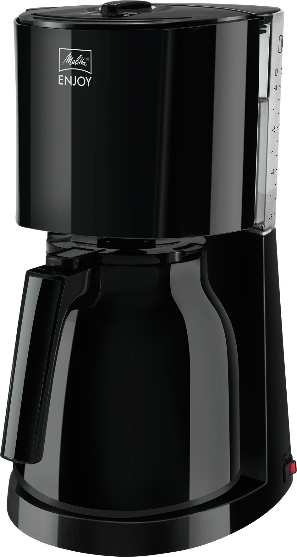Cafetera De Filtro Melitta 1017-06  Negro, Cafetera De Filtro, De Café Molido, 1000 W, Negro