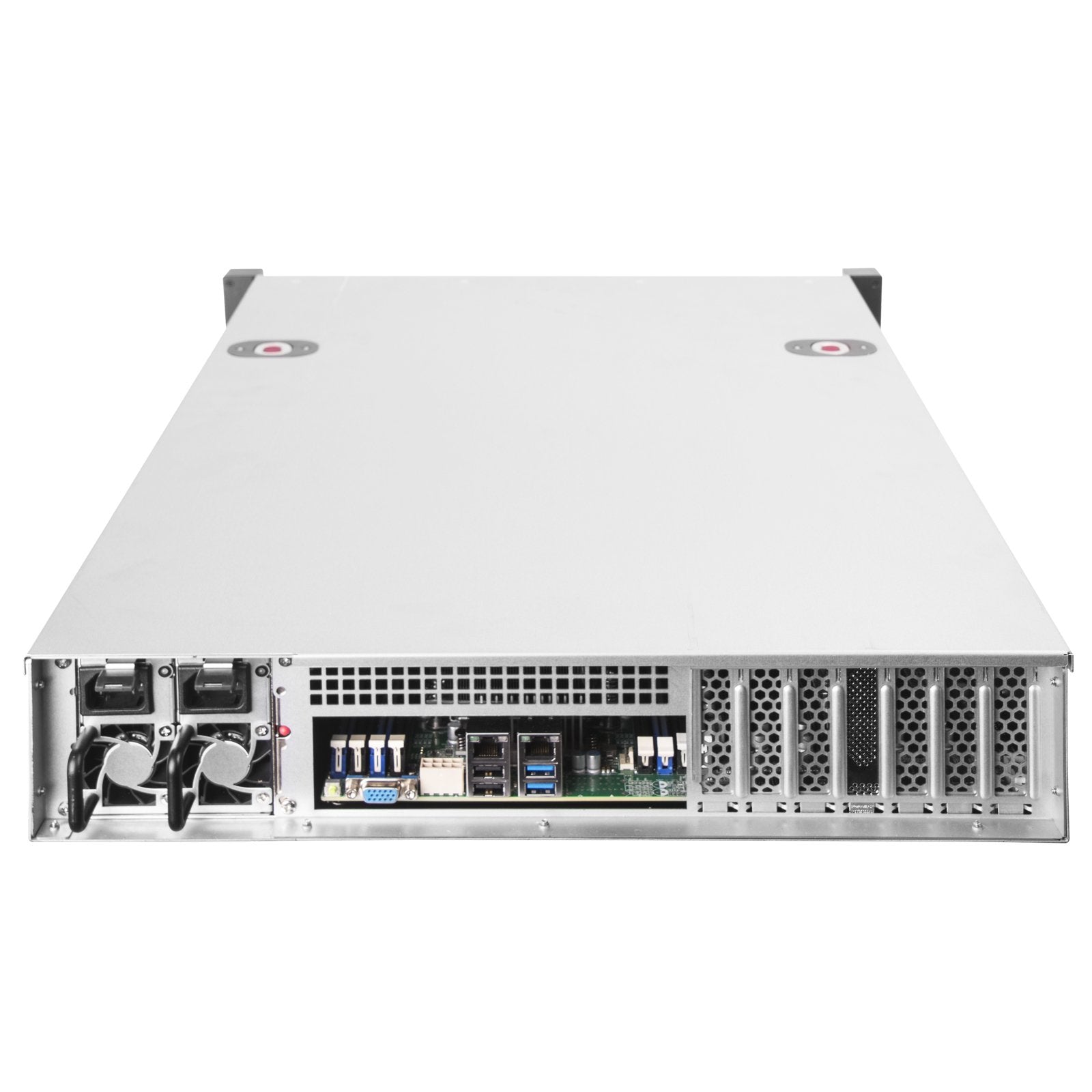 Silverstone Chasis De Almacenamiento Con Montura En Rack 2u De 12 Bahías 2,5/3,5 Hdd/Ssd Con Interfaz Mini-Sas Hd Sff-8643 12 Gb/S