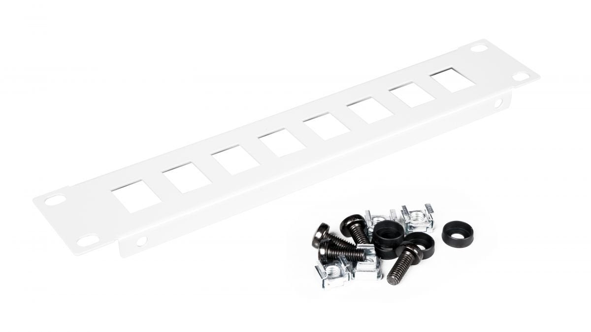 Equip Patchpanel 10" Con Keymone Montage 1u, Gris