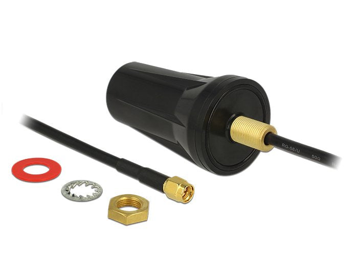 Delock Ism 433 Mhz Antena Sma Macho 2 Dbi Omnidireccional
