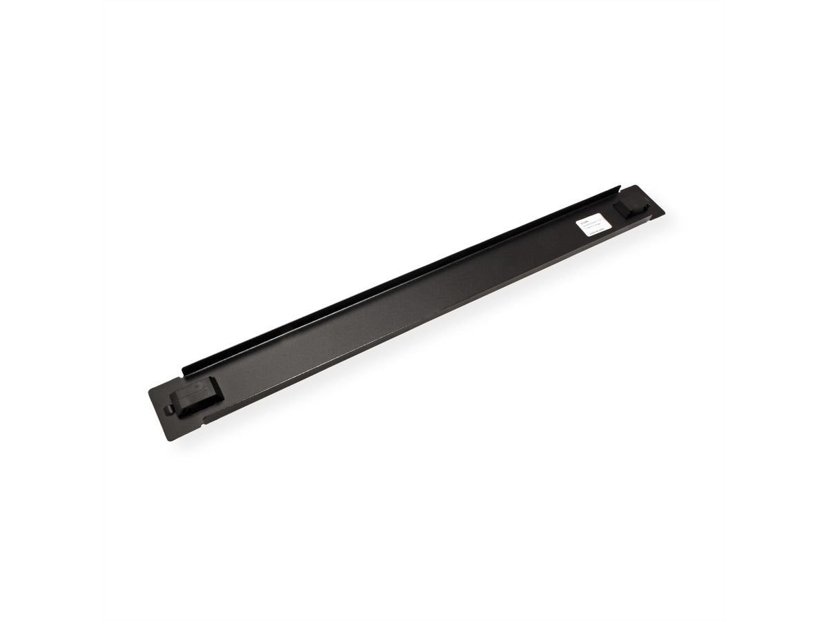 Roline 19-Zoll-Blindplatte Snap-In, 1 He, Schwarz