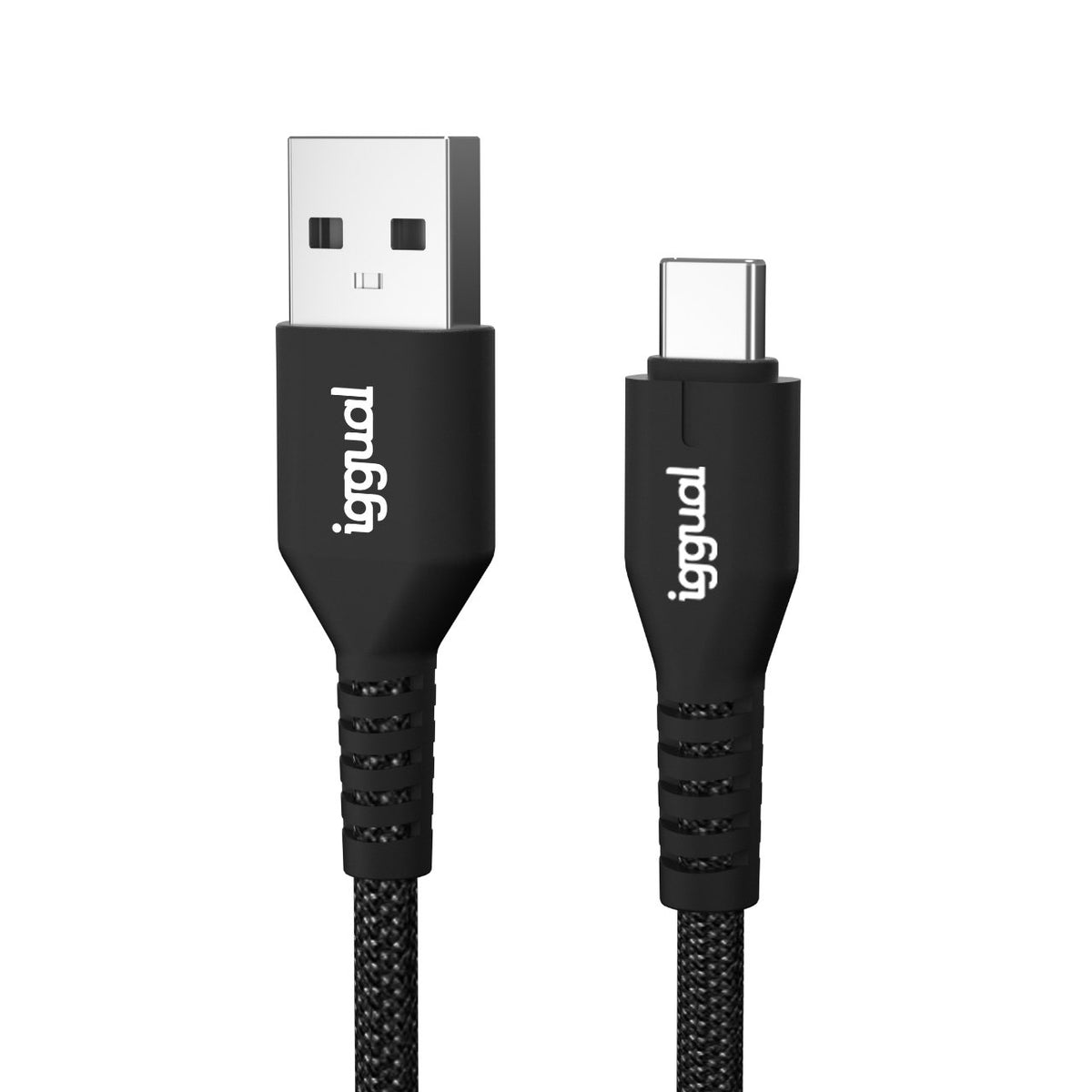 EAN 8435364320006 - iggual IGG320006 cable USB USB 2.0 1,8 m USB A USB C 480 Gbit/s Negro imagen 2