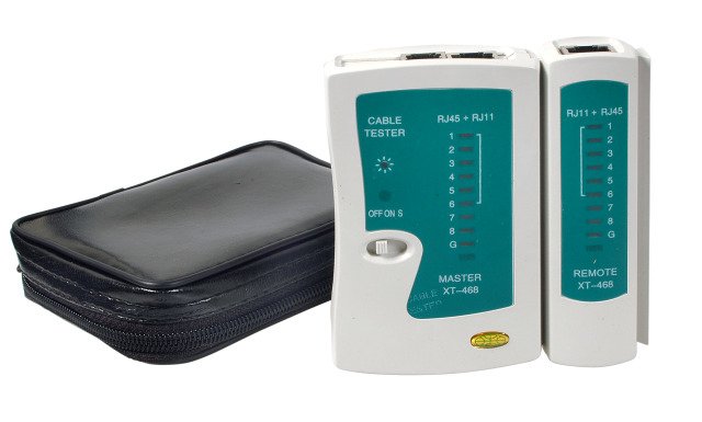Efb Lantemer Kit Dispositivo De Prueba De Cable Modular Y De Rojorj11 12 45.