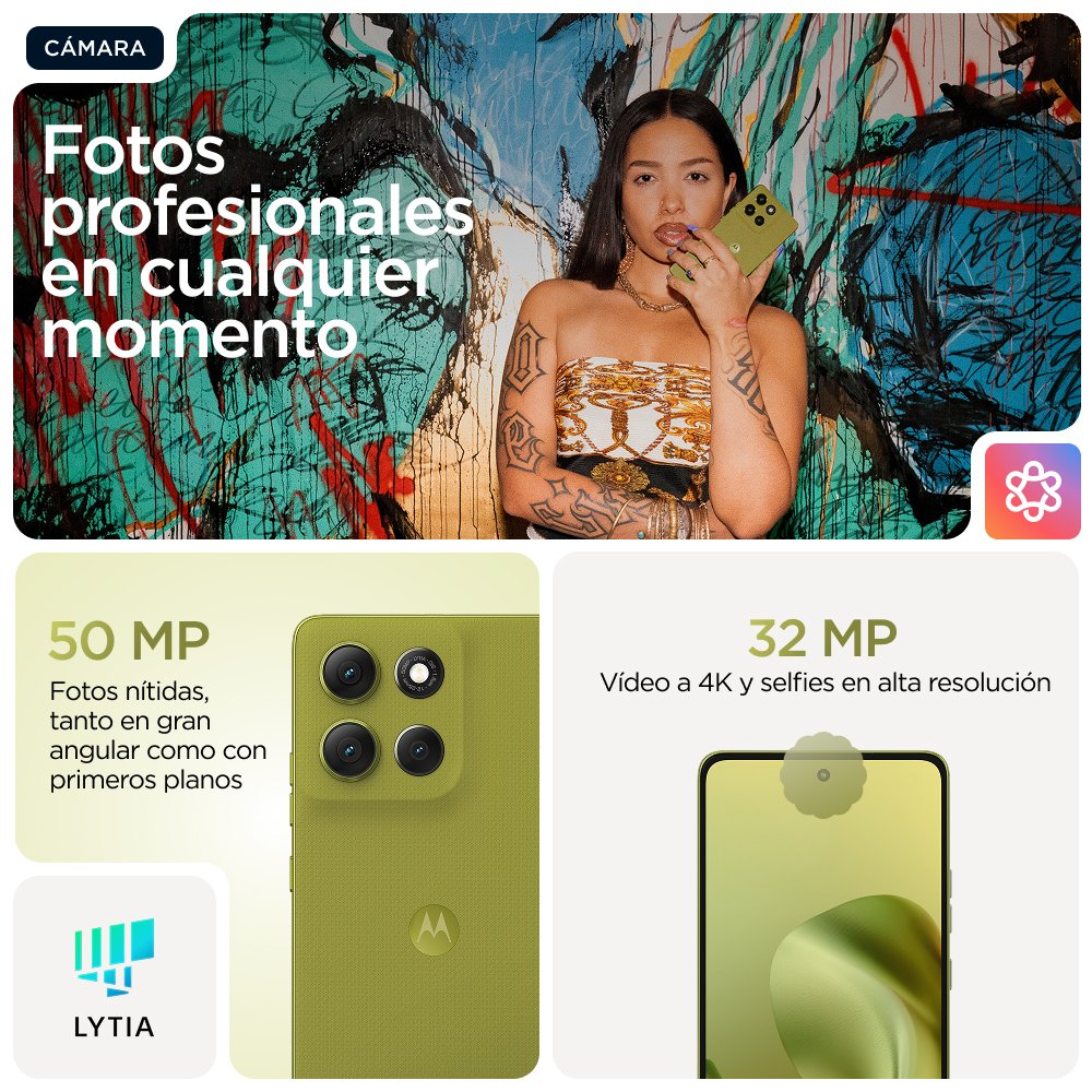 Motorola Moto G86 8+256gb 6.67" 5g Golden Cypress Ds Tim