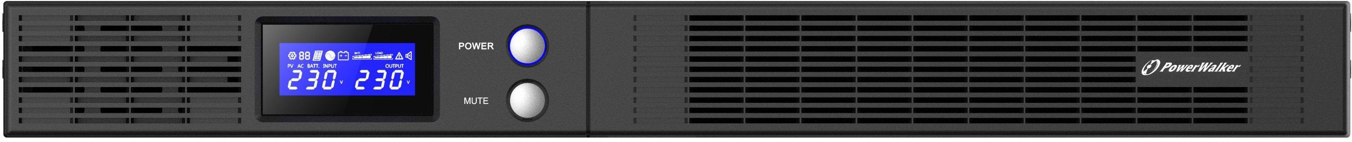 EAN 4260074981025 - PowerWalker VI 750 R1U IEC UK sistema de alimentación ininterrumpida (UPS) Línea interactiva 0,75 kVA 450 imagen 3