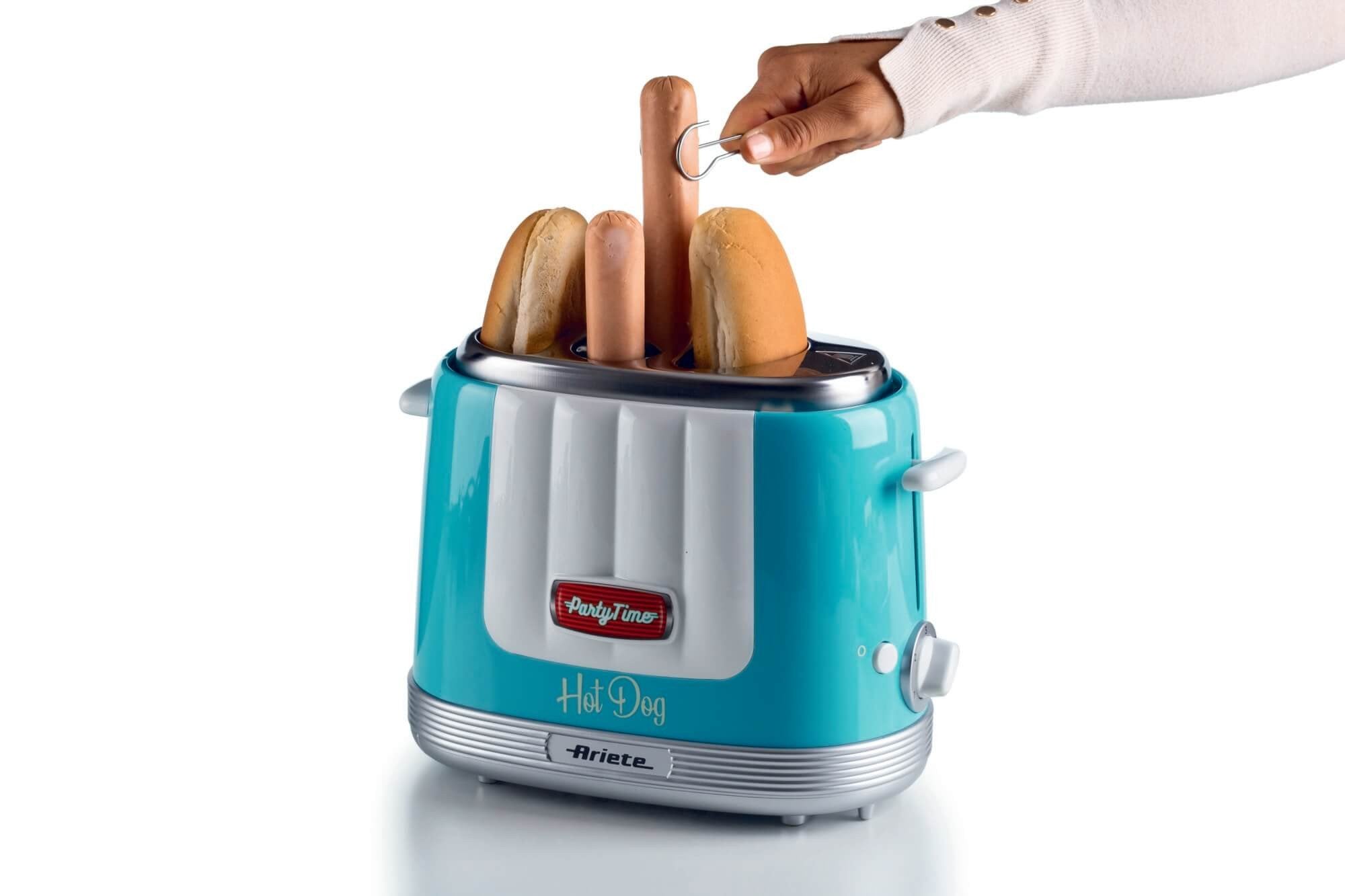 Ariete 0206/01 Tostador De Perritos Calientes 650 W Azul Claro