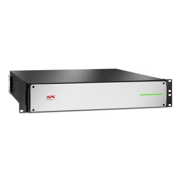 Apc Paquete De Baterías Externas (Montaje En Bastidor) Dc Ion De Litio 50 Ah 2u Negro Con Bisel Frontal En Plateado