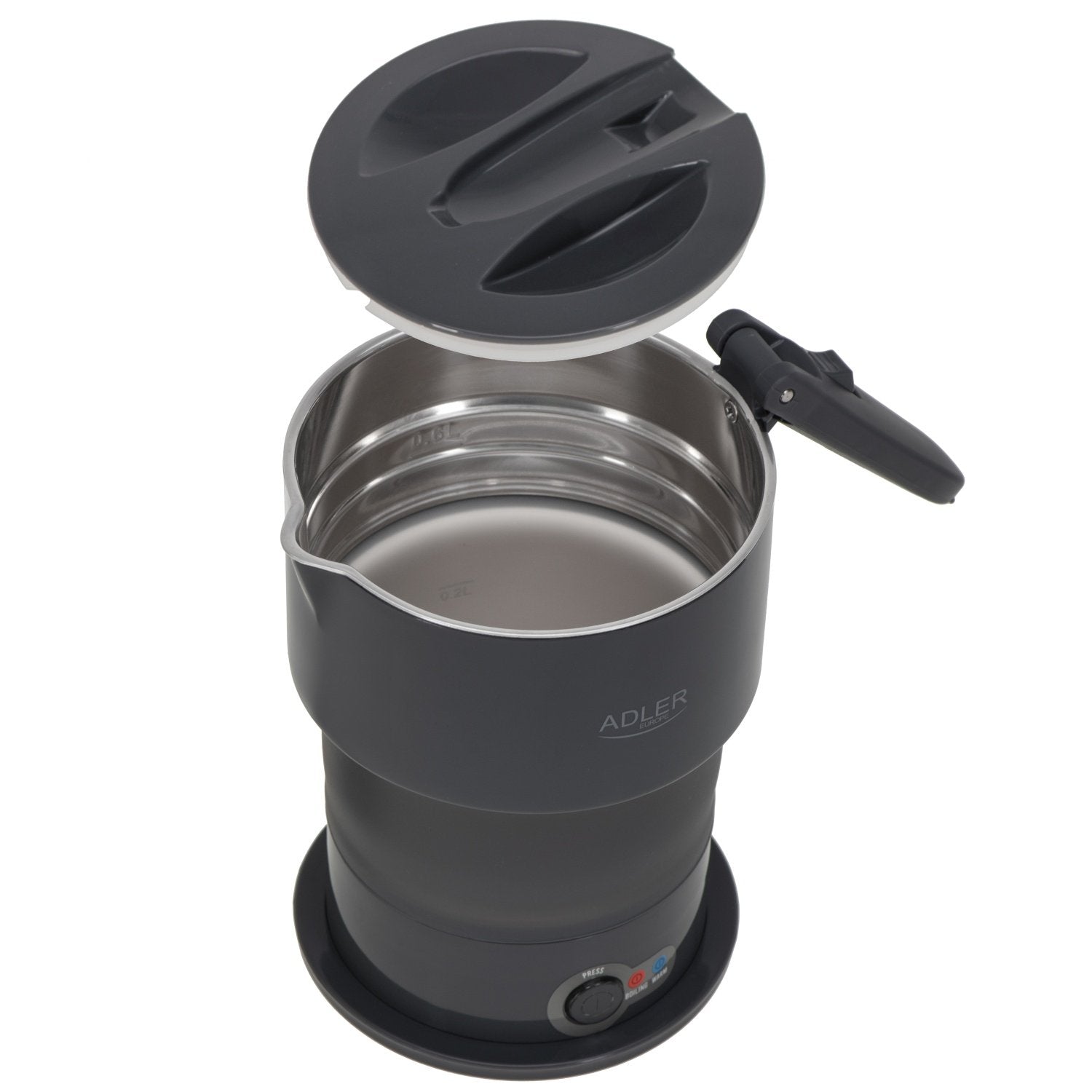 EAN 5905575906779 - Adler AD 1377G tetera eléctrica 0,6 L 600 W Gris imagen 6
