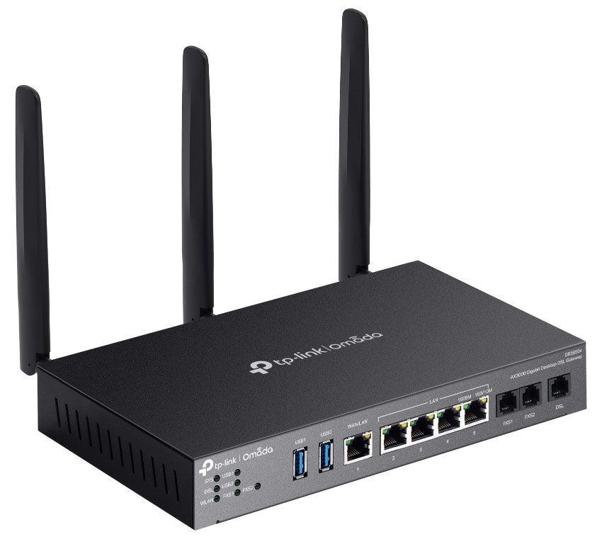 Omada Dr3220v-4g4g+ Cat6 Gigabit Rackmount Dsl Gateway