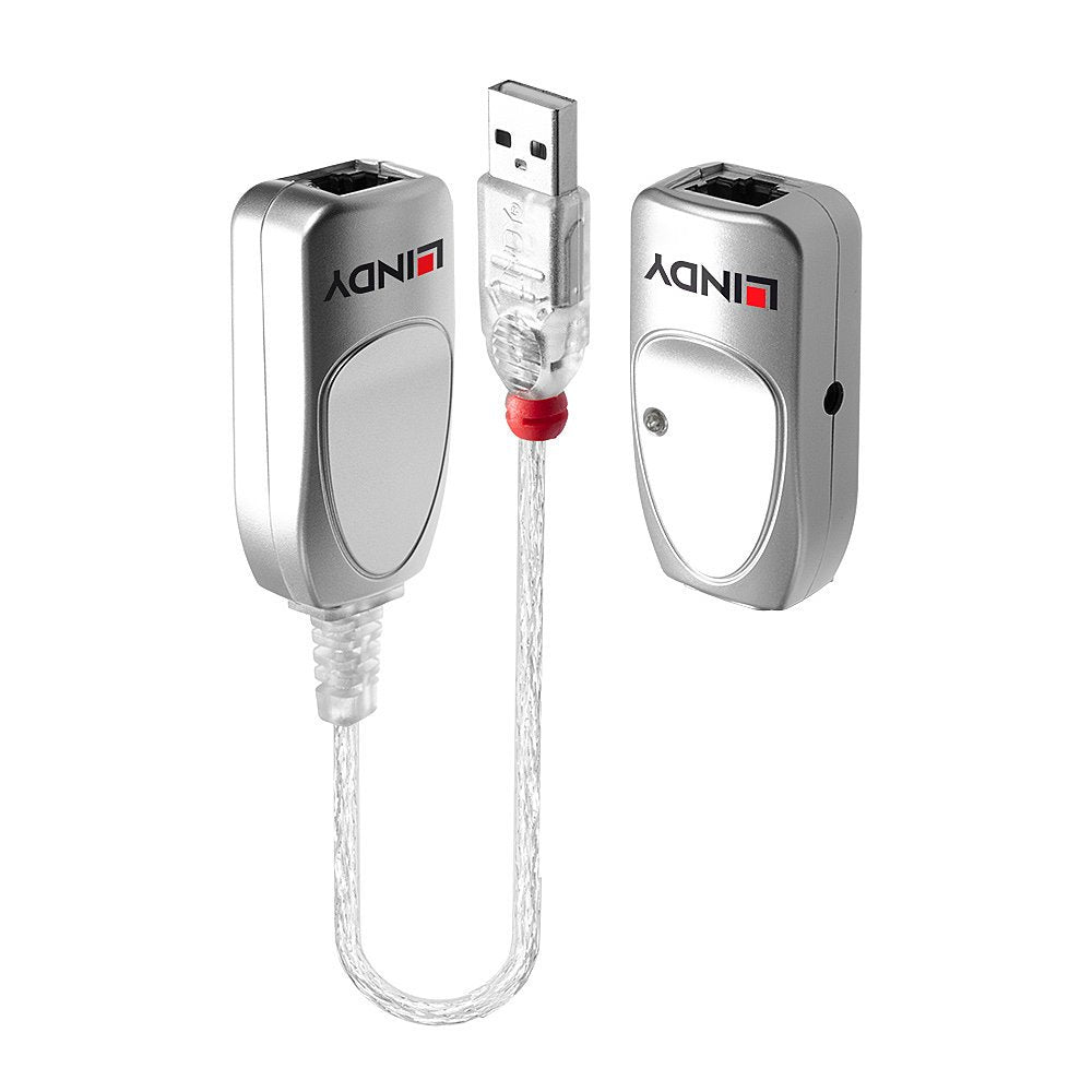 Lindy Extensor Usb 1.1 Cat.5e, 50m