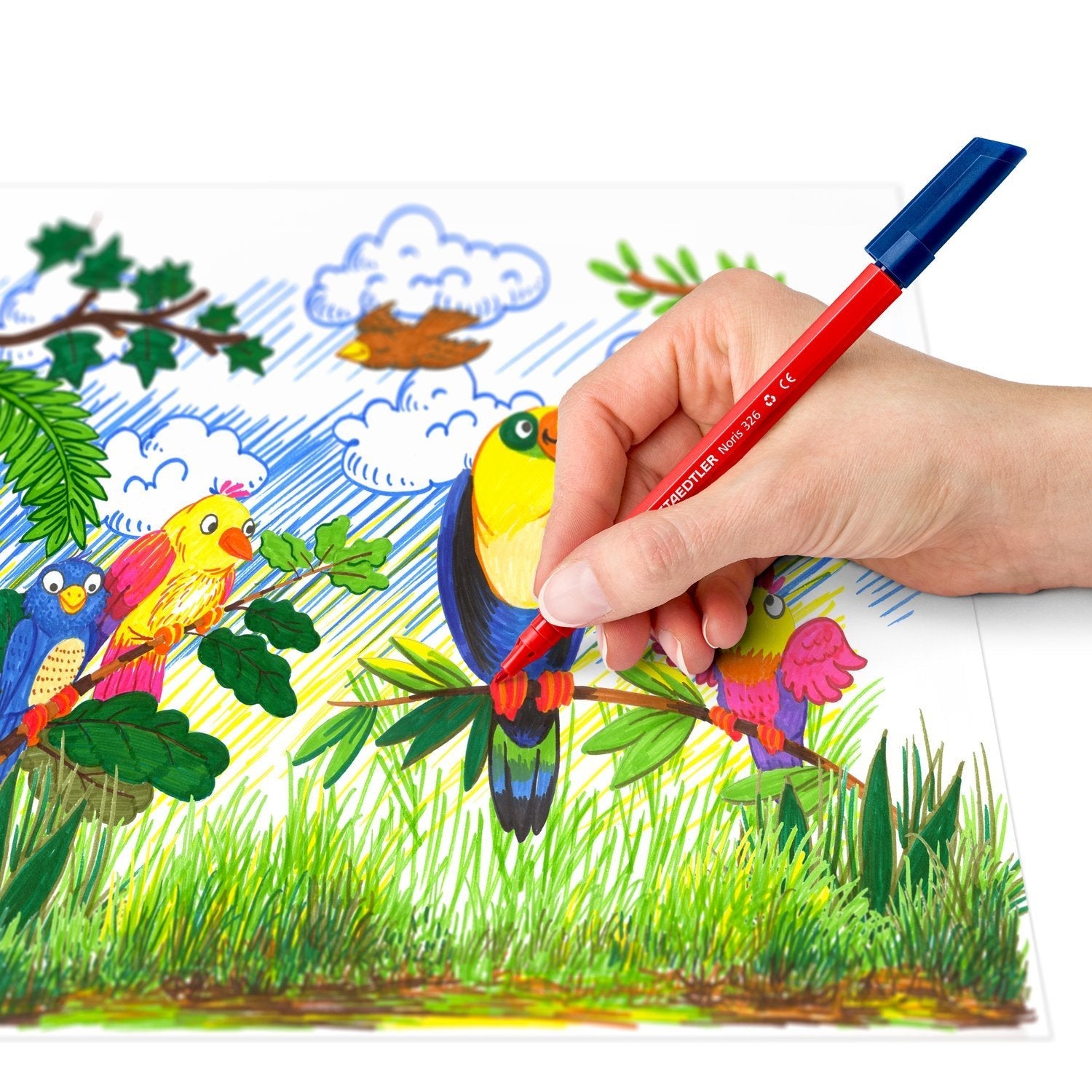 EAN 4007817152768 - Staedtler 326 C10 E1 rotulador de punta fina Ultrafino Colores surtidos 10 pieza(s) imagen 4