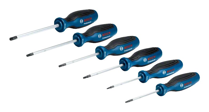 EAN 4059952522814 - Bosch Set of 6 Professional Torx screwdrivers Juego Destornillador plano imagen 1