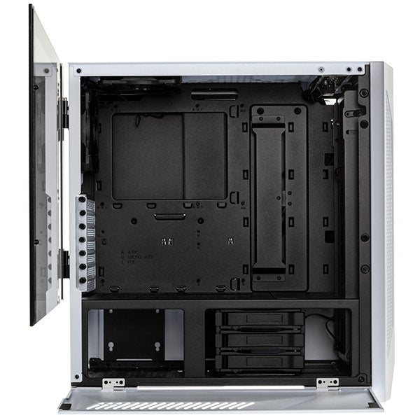 Caja Semitorre E-Atx Lian-Li Lancool Ii Rgb Con Paneles De Cristal (Blanco)