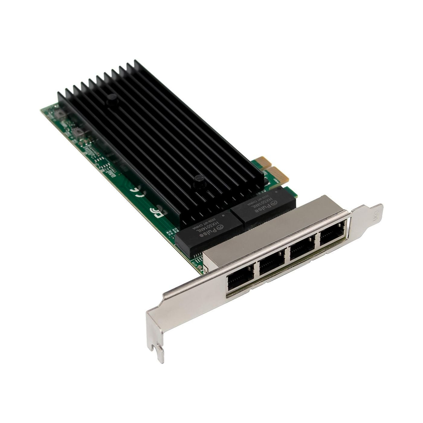 Network Card Pcie X1 Intel  82575 Quad- Rj45