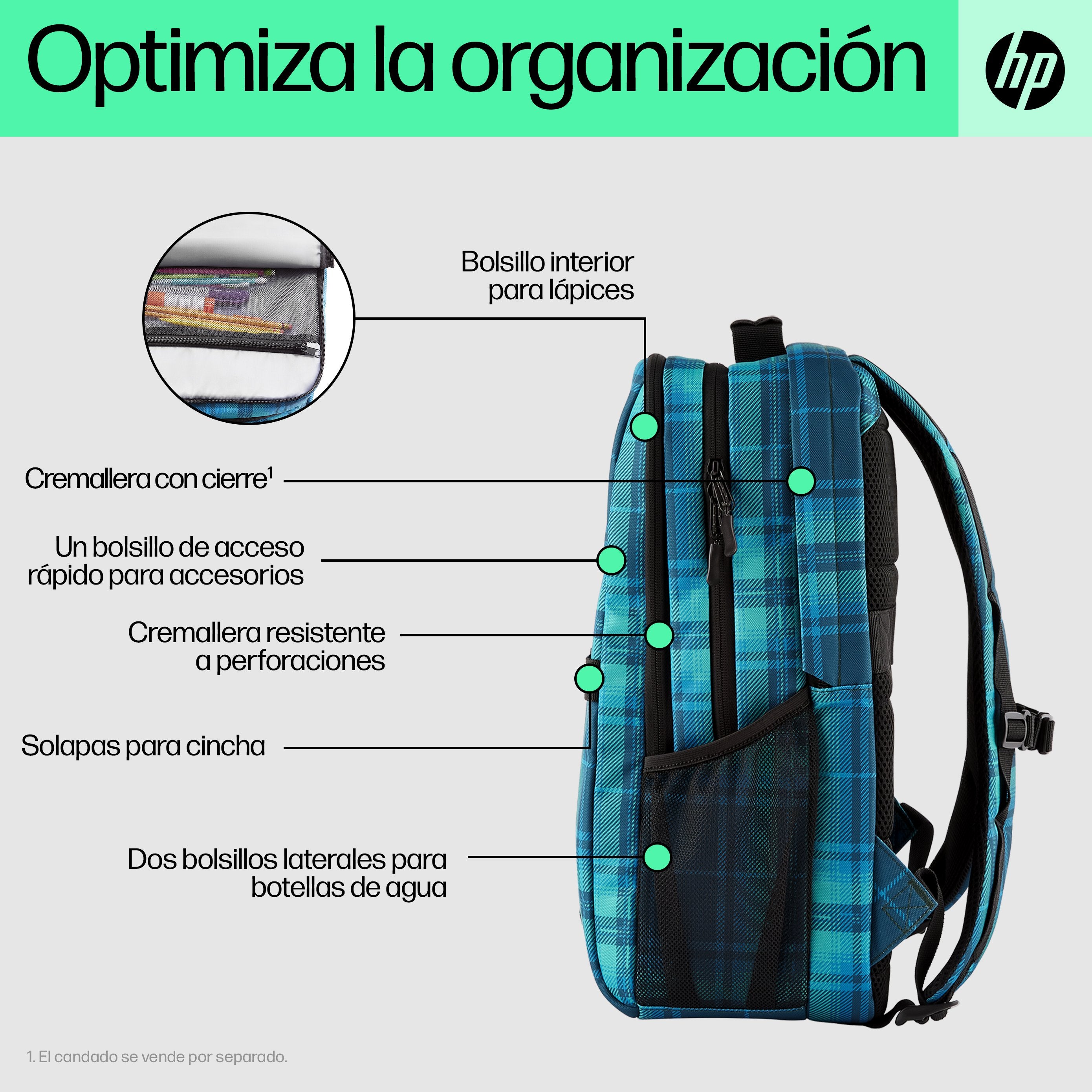 EAN 0197192487600 - HP Campus XL 40,9 cm (16.1") Azul imagen 4