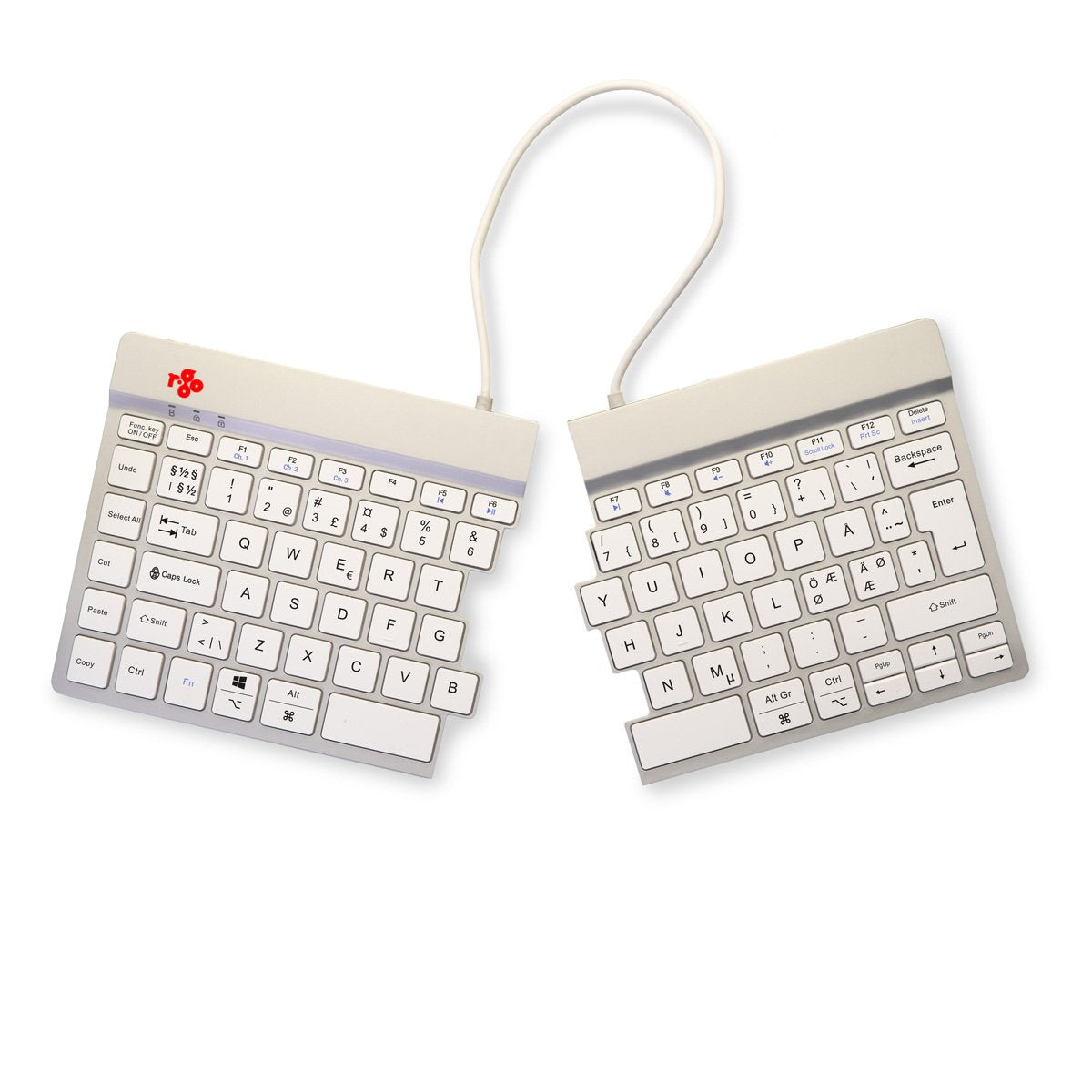 EAN 8719274492146 - R-Go Tools RGOSBNDWLWH teclado Oficina Nórdico imagen 7