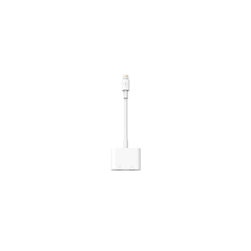 Belkin Adaptador De Audio + Carga Lightning Rockstar