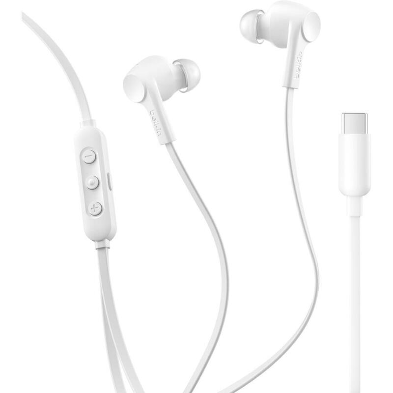 Belkin Soundform Inear-Kopfhörer Anc Usb-C Kabel Weiss G3h0003hqwh