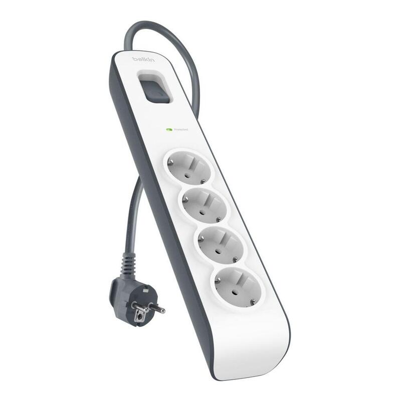 Belkin Surge Prot.Strip 4 Outlet 2 Meter Power Cord Bsv400vf2m-V2