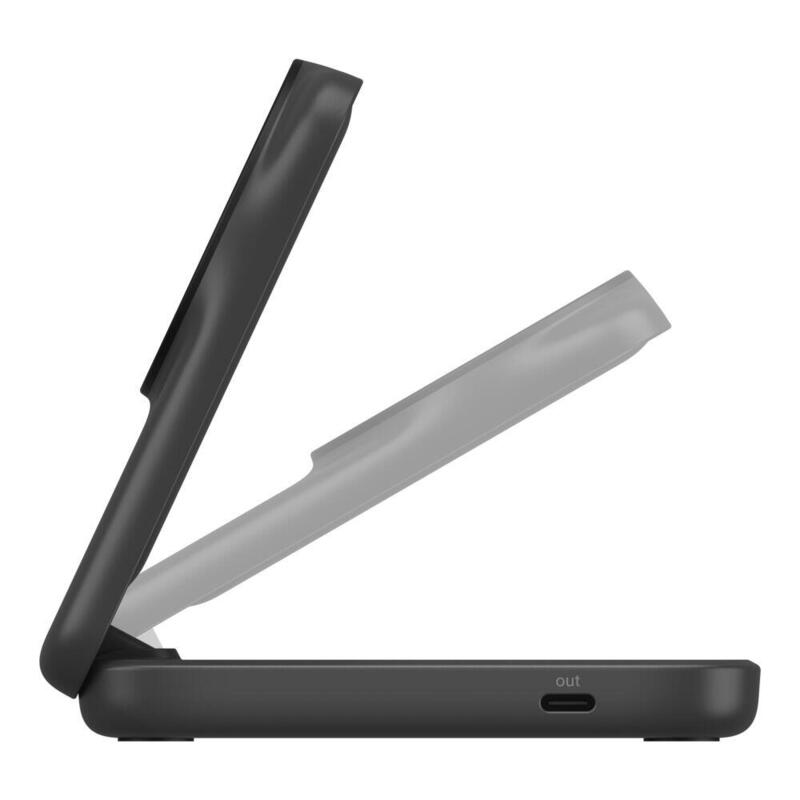 Belkin Ultracharge 25w Qi2 Magn. 2-In-1 Lad.Klappb.Sw. Wiz038kqbk