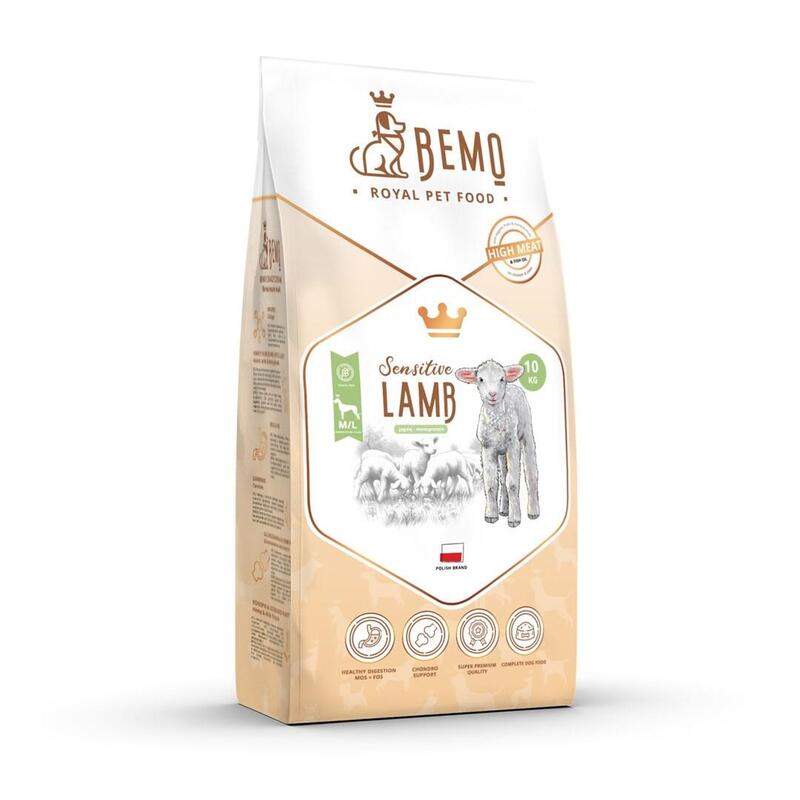 Bemo Comida Para Mascotas Sucha Sensitive Lamb - Cordero Medium/Large 10kg