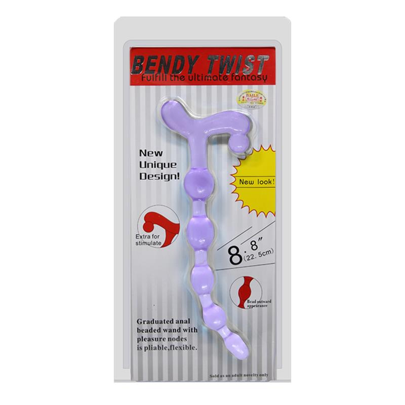 Bendy Twist Bolas Anales Púrpura