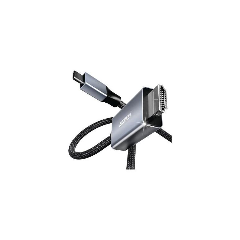 Benfei Usb C To Hdmi 6ft 4k Cable 000206grey