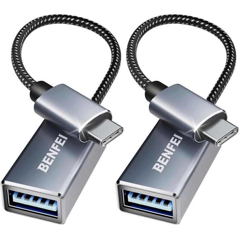 Benfei Usb C To Usb 3.0 Adapter 2 Pack 000262grey-2p