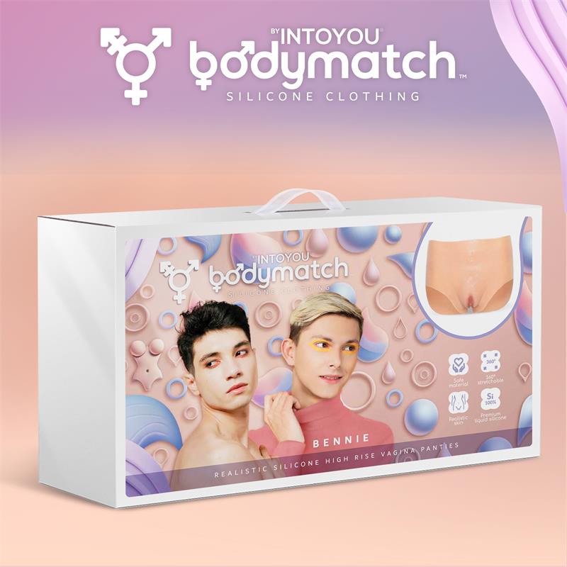 Bennie Braguita Vagina Y Ano Realista Silicona Líquida Talla M