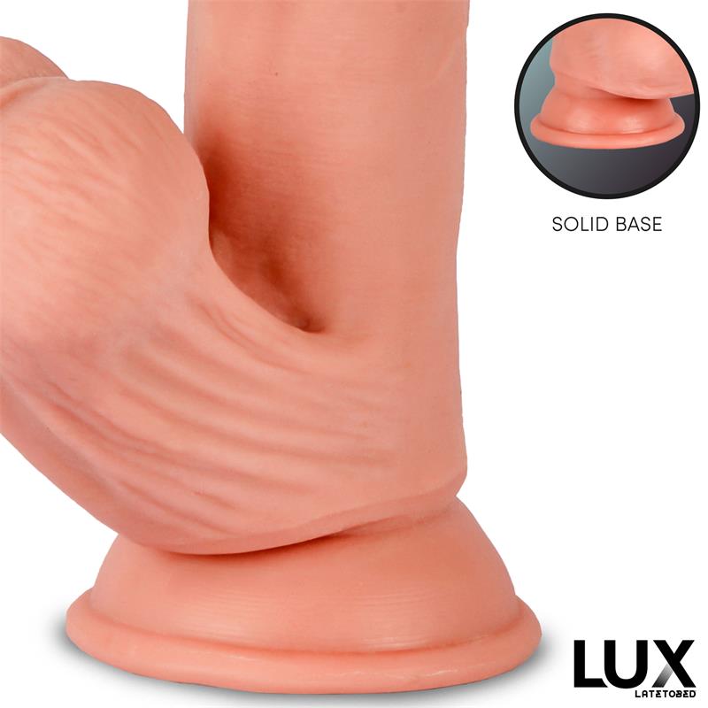 Bernd Dildo Triple Densidad Con Testículos Oscilantes 9.2