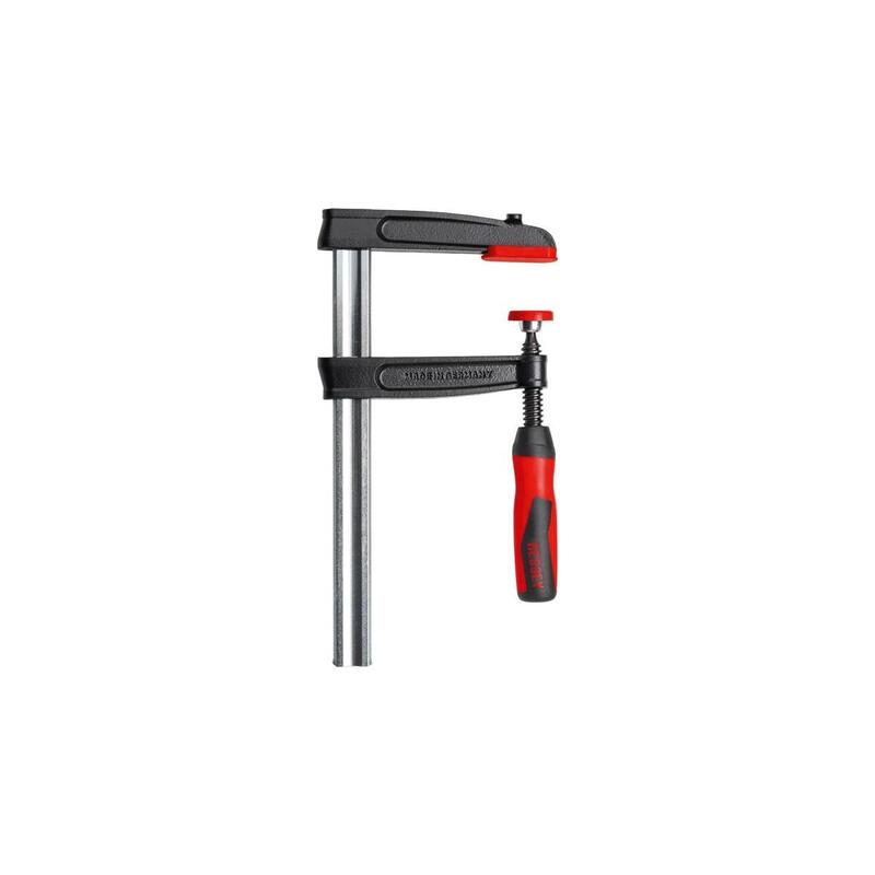 Bessey Abrazadera De Tornillo De Hierro Maleable Tpn60s12be Rojo/Negro, 600 / 120 Tpn60s12be