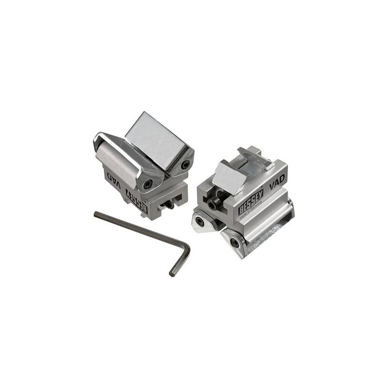 Bessey Accesorio De Sujeción Vario Vad, Soporte Plateado, 2 Piezas 4008158004945