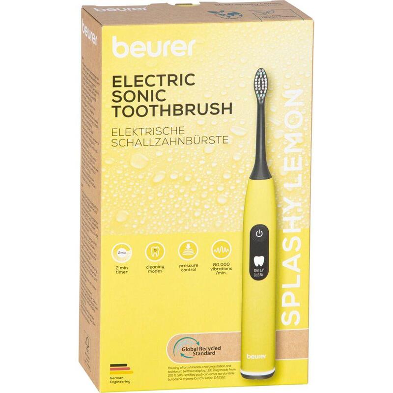 Beurer Sc 50 Splashy Lemon Schallzahnbürste Green Planet