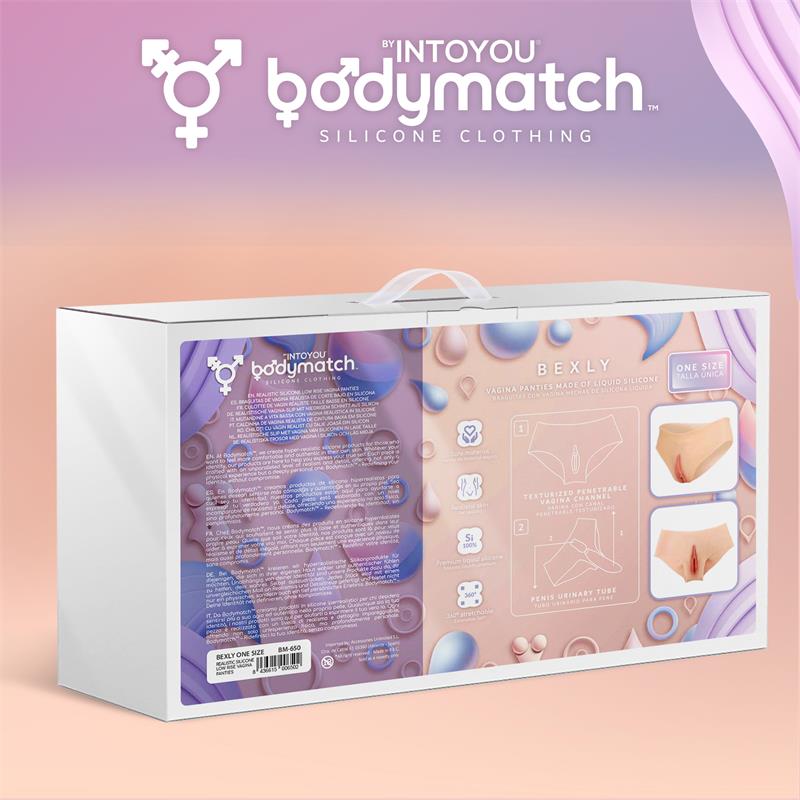 Bexly Braguita Vagina Hiperrealista Silicona Líquida Talla Única