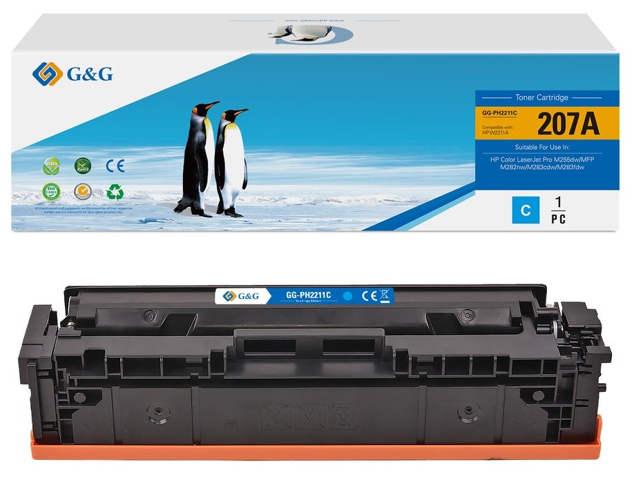 G&G Toner Compatible Con Hp 207a W2211a