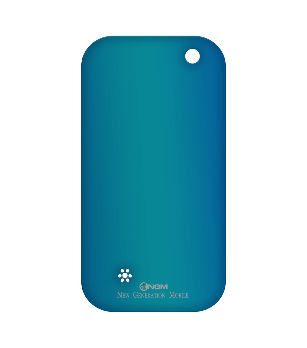 Ngm Back Cover Soap Touch Pack 4 Cover Red, Yellow, Blue, Fuxia