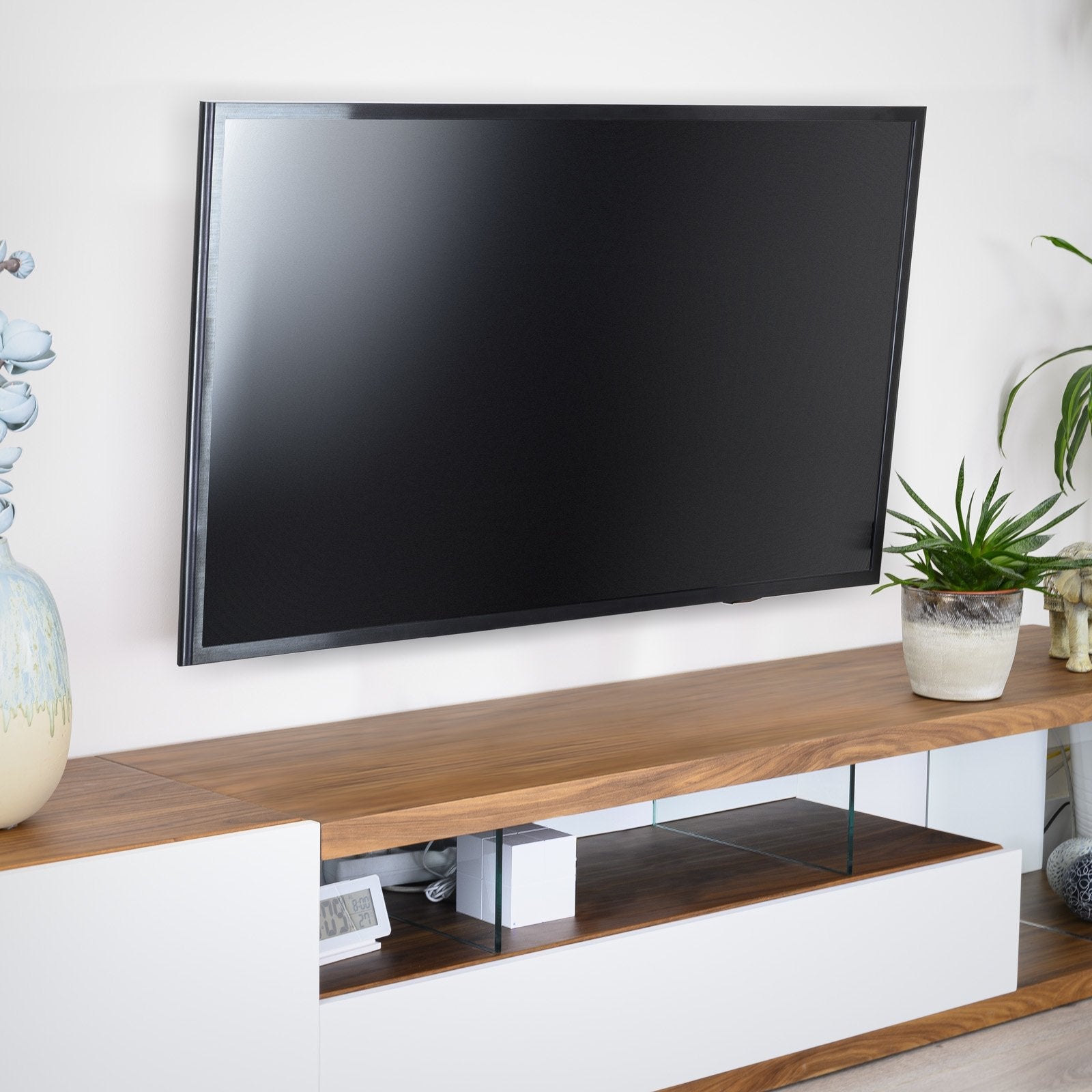 Tooq Soporte Fijo De Pared Para Tv De 32"-55" - Inclinable - Peso Max 40kg - Vesa 400x400mm - Negro