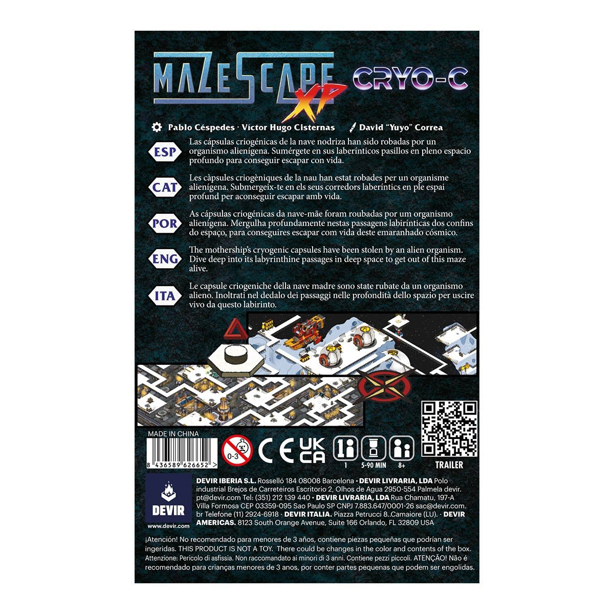 EAN 8436589626652 - Devir BGMSCRYML juego de tablero 15 min Juego de mesa Lógico imagen 5