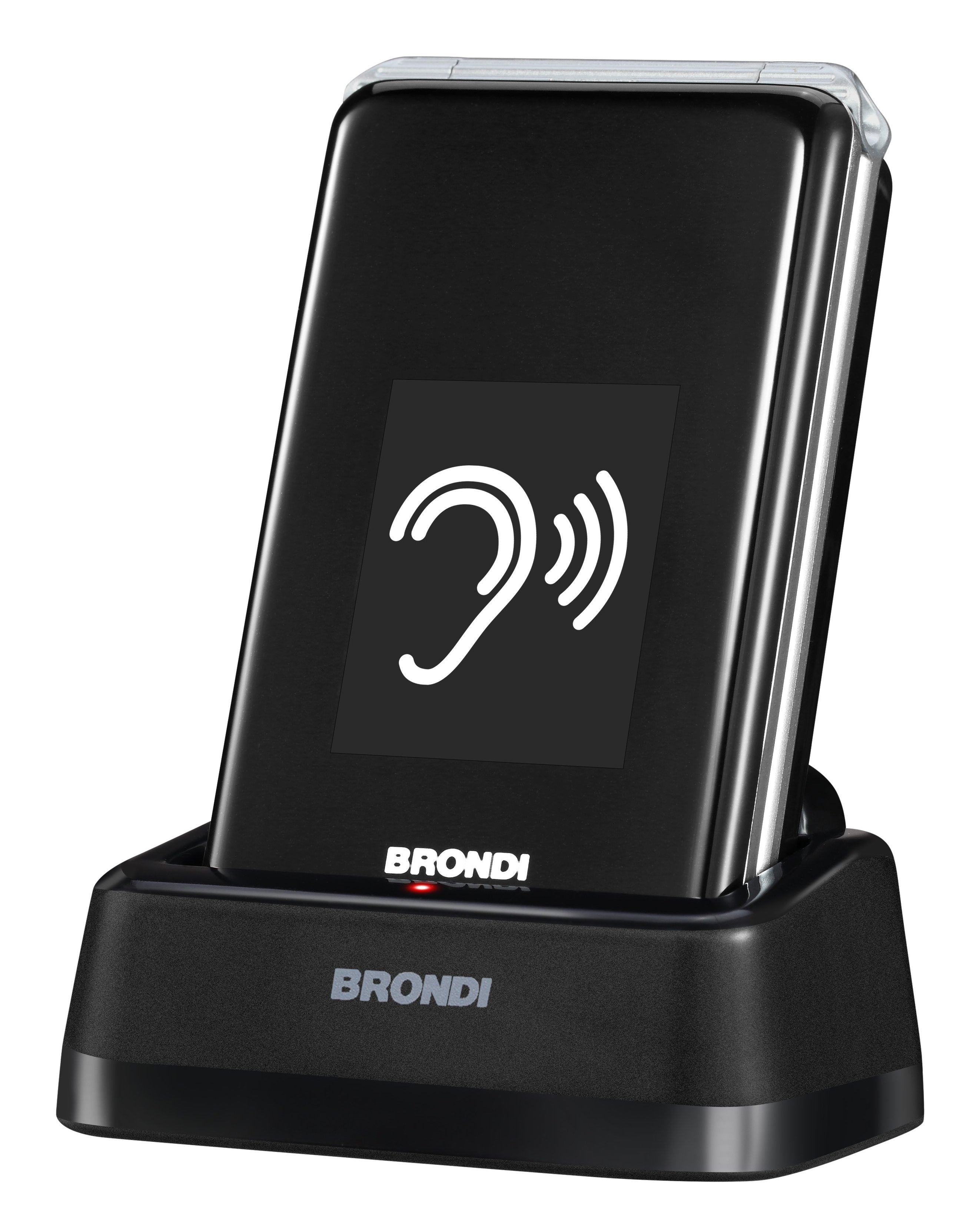 EAN 8015908820607 - Brondi 10282060 teléfono móvil 7,11 cm (2.8") 119 g Negro, Plata Teléfono para personas mayores imagen 4