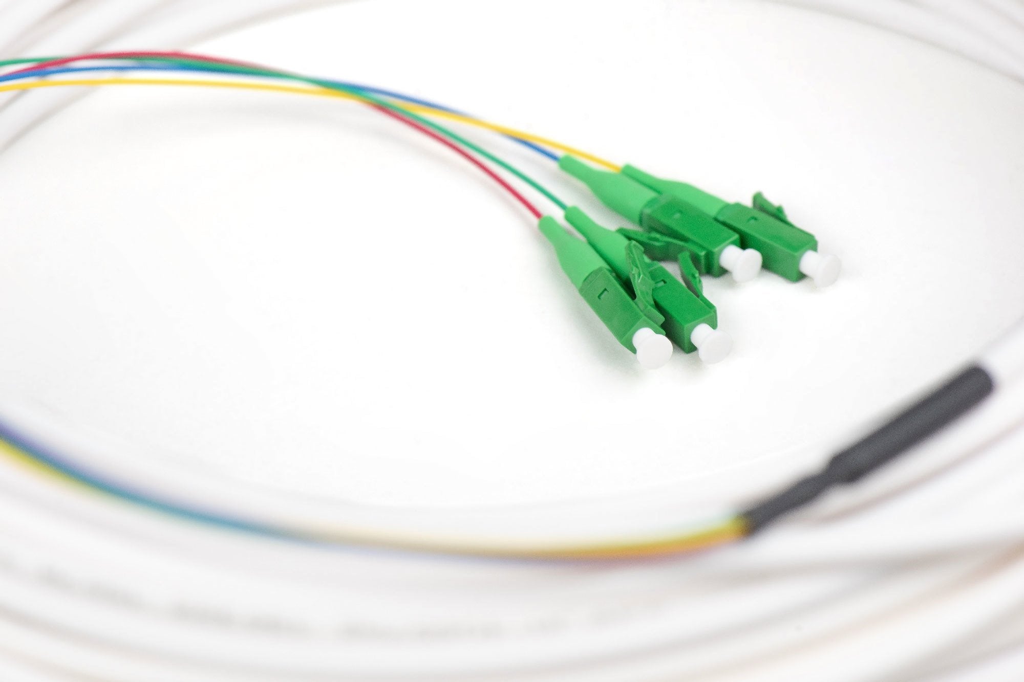 Cable Digitus Dk-3904lca-50  De Fibra Óptica E Infiniband 50 M 4x Lc Lc/Apc Blanco