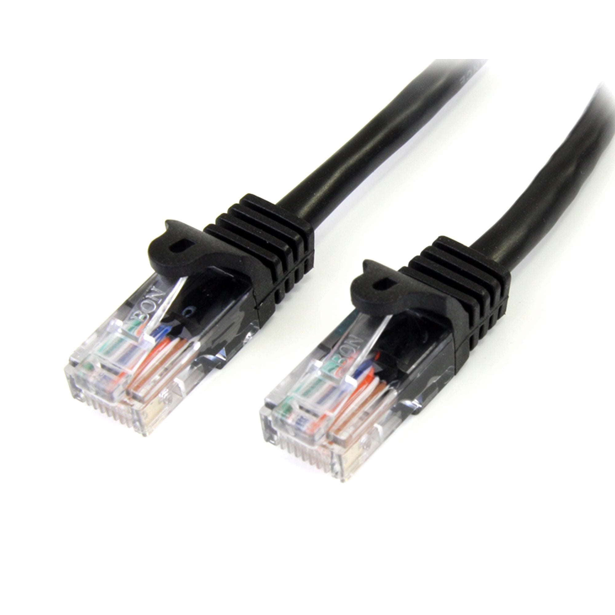 Startech Cable Ethernet 1m Utp Negro Cat5e Rj45 Pa