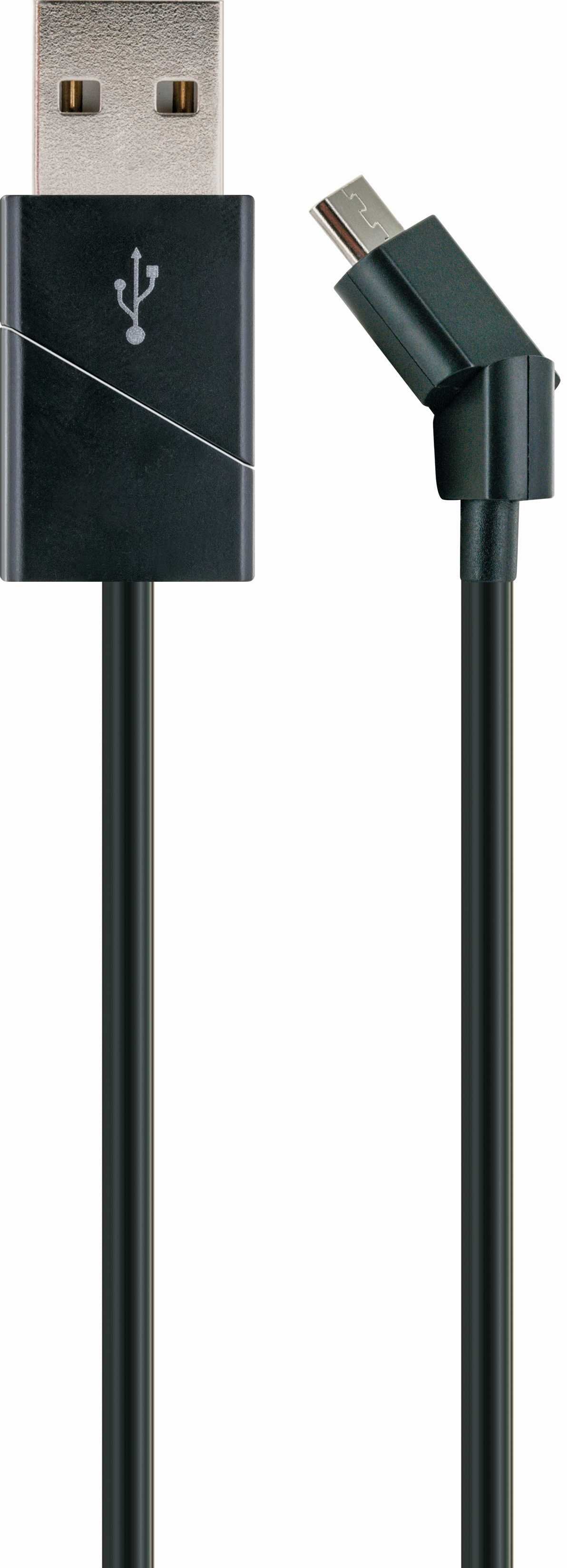 Schwaiger Cable Usb 2.0 -> Usb 2.0 Micro B St., 1.2m, Negro